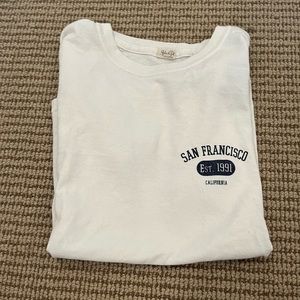 Brandy Melville White Tee